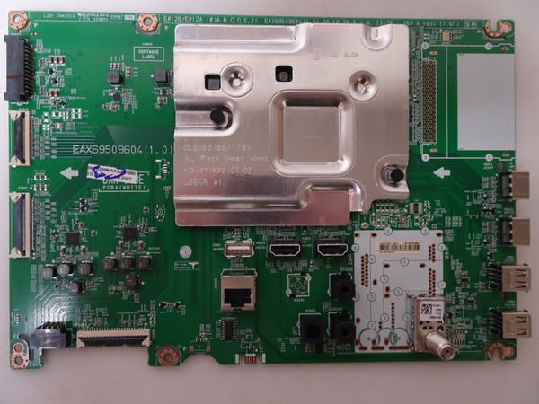 LG OLED65B1PUA Main Board EBT66703501, (EAX69509604)
