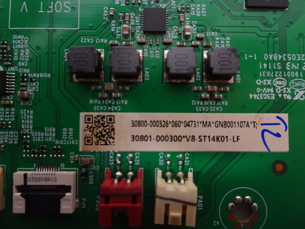 TCL 40S325 Main Board 30800-000326, (40-MS14F1-MAA2HG)