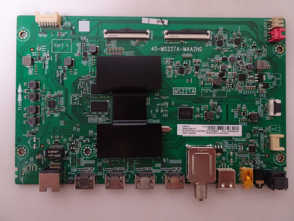 TCL 55S435 Main Board 30800-000110, (40-MS22TA-MAA2HG)