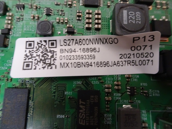 Samsung LS27A600NWNXGO Main Board BN94-16896J, (BN97-18596A)