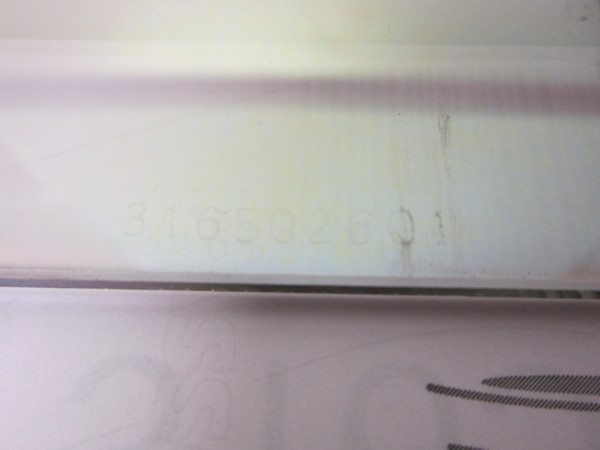 Kenmore 79048353410 Oven Door Middle Glass Assembly 316502601
