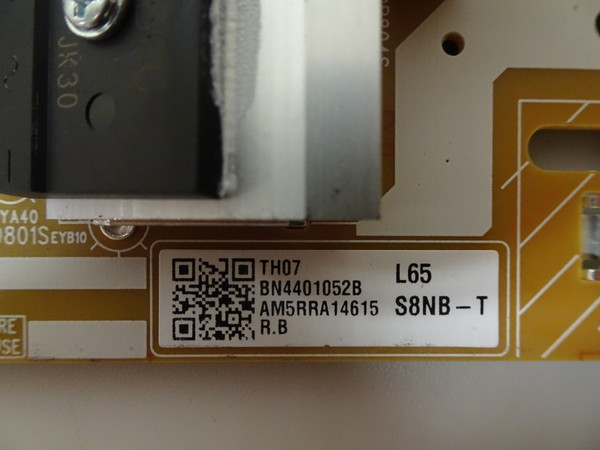 Samsung QN65Q80AAFXZA Power Board BN44-01052B, (L65S8NB_THS)