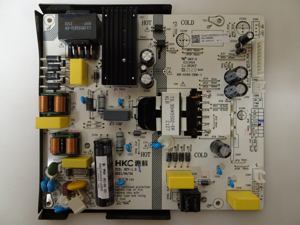 Onn 100012586 Power Board 260132006280, (HKL-550217A)
