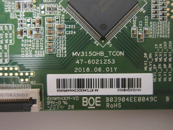 Viewsonic VX3276-2K-MHD T-Con Board (MV315QHBN10) 47-6021253