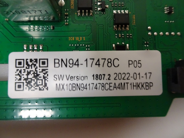 Samsung UN65TU7000FXZA Main Board BN94-17478C, (BN41-02852D)