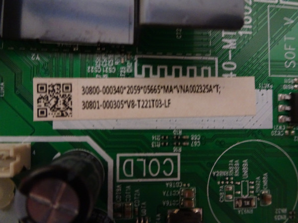 TCL 32S21 Main Board 30800-000340