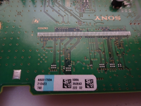 Sony KD-58X91J Main Board A-5031-802-A, (A5031793A)