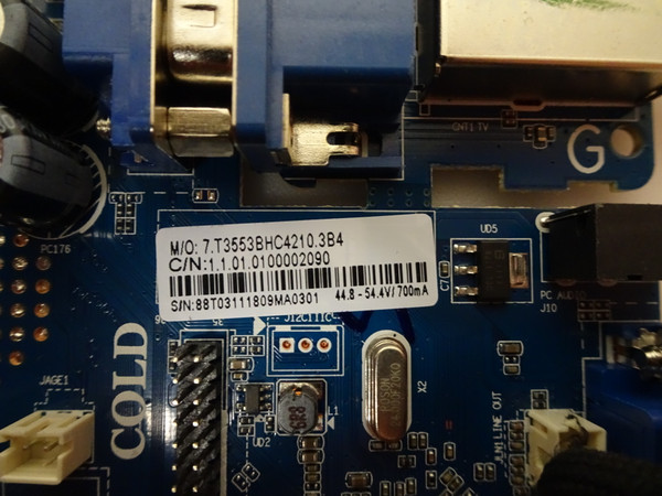 Pyle PTVDLED40.5 Main Board 88T03111, (CV3553BH-C42)