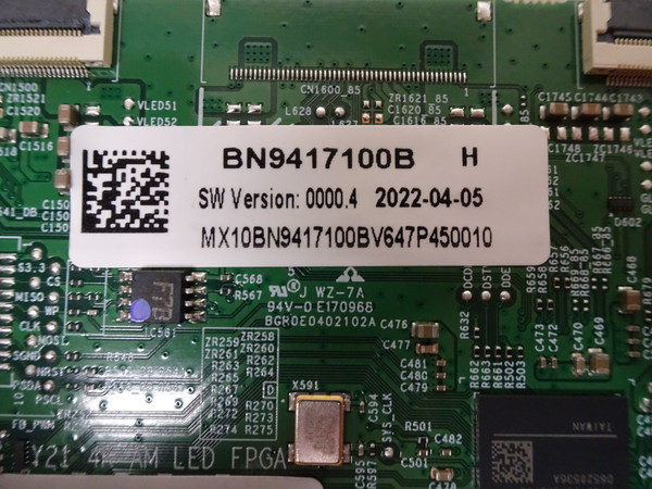 Samsung QN65QN9DAAFXZA T-Con BN94-17100B, (BN96-53951U)