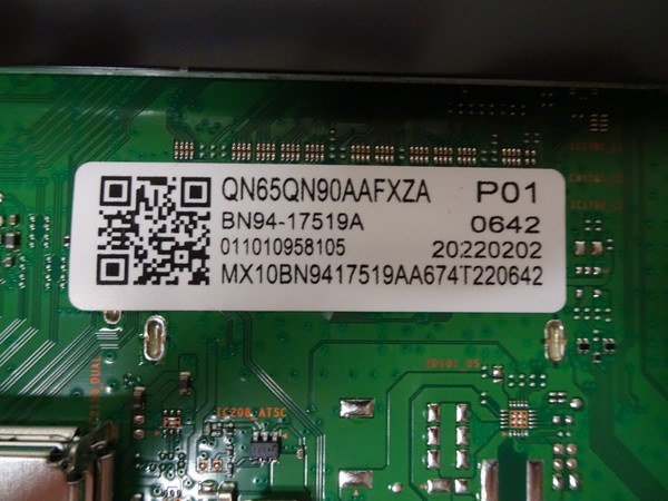 Samsung QN65QN9DAAFXZA Main Board BN94-17519A, (BN41-02855C)