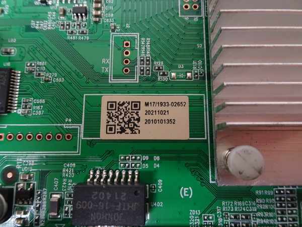 RCA RTRU5027-B-US Main Board M17-RTRU5027-B-US, (MT90100-ZC01-01)