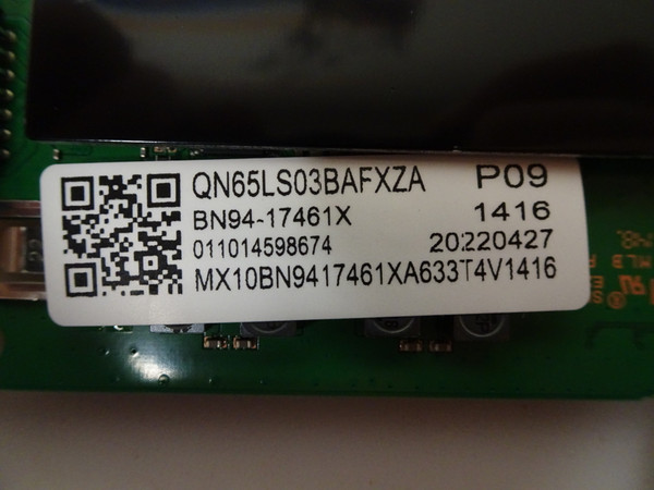 Samsung QN65LS03BAFXZA Main Board BN94-17461X
