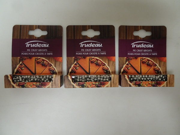 Trudeau 39" Stainless Steel Pie Crust Weights Pack of 3