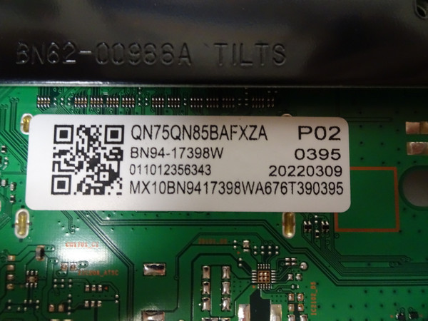 Samsung QN75QN85BAFXZA Main Board BN94-17398W, (BN97-19202D)