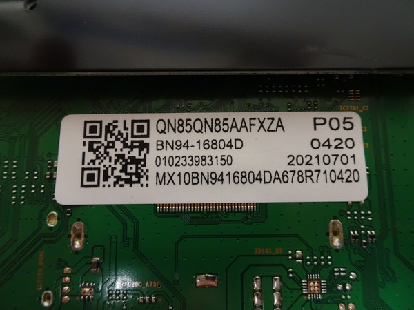 Samsung QN85QN85AAFXZA Main Board BN94-16804D, (BN97-18127A)