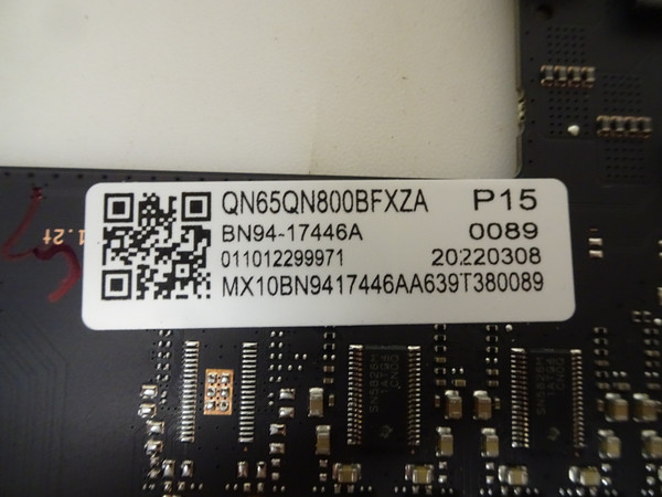 Samsung QN65QN800BFXZA Main Board BN94-17446A, (BN97-19397Z)