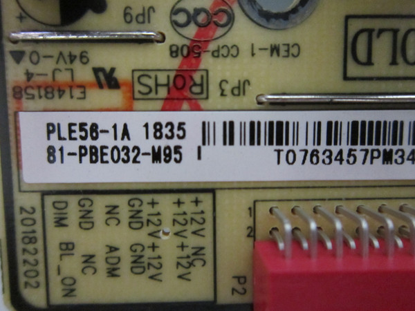 TCL 32S327TAAA Power Supply (PLE56-1A  1835) 81-PBE032-M95