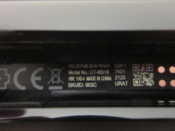 Hisense 40C350KU, 55C350KU, NS-55DF710NA21 Fire TV Remote CT-95018-003C-USED
