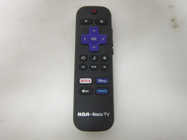 RCA RTRU5828-CA Roku Remote NETFLIX, DISNEY+, APPLETV+, CRAVE 3226001268-NEW