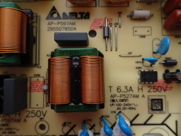 Sony XR-65A80CK, XR-65A80K Power Board 1-013-508-21