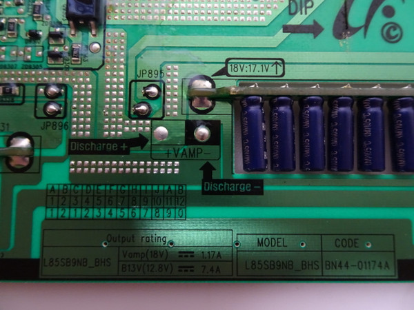 Samsung QN85QN800BFXZA Power Board BN44-01174A