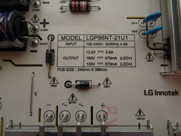 LG 86UQ7590PUD Power Board EAY65895562