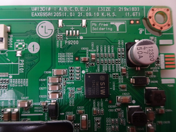 LG 55UQ9000PUD.BUSFLKR Main Board EBT67226902