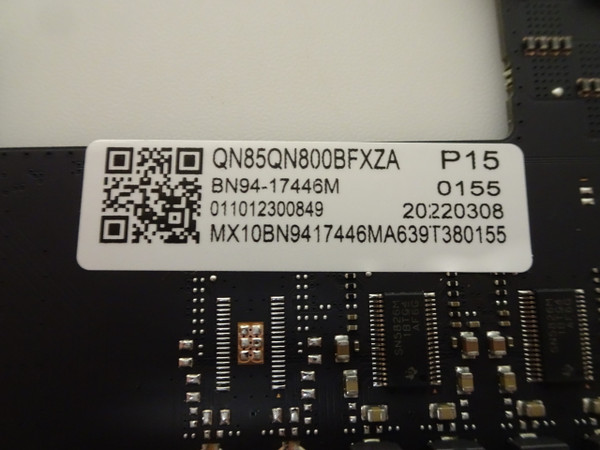 Samsung QN85QN800BFXZA Main Board BN94-17446M