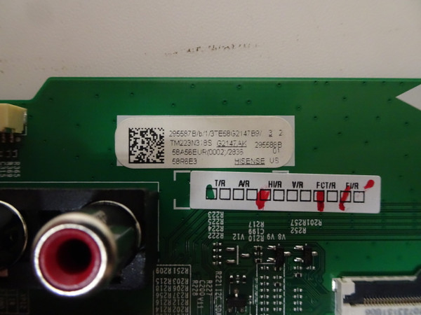 Hisense 58R6E3 Main Board 295587B