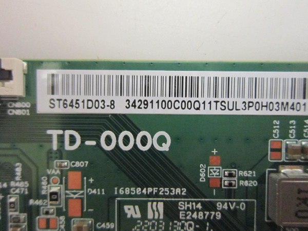 Sony KD-65X85K T-Con Board 1-014-115-21