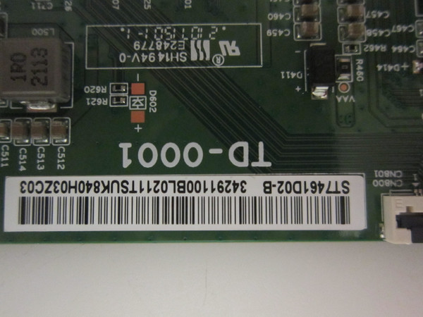 Sony XR-75X95J T-Con Board 1-011-549-11