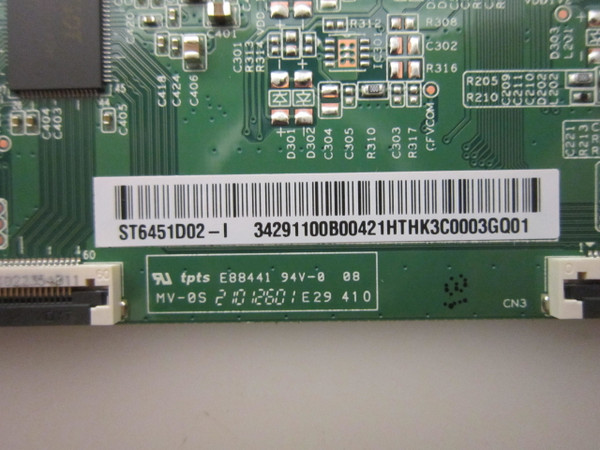 TCL 65S531 T-Con Board 34.29110.0B0