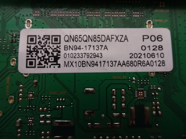 Samsung QN65QN85DAFXZA Main Board BN94-17137A