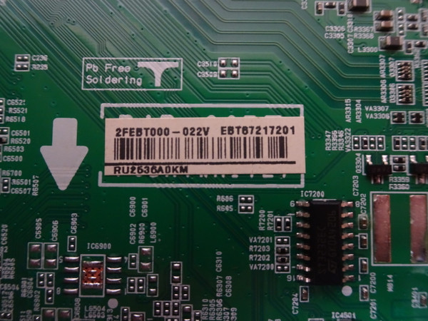 LG 65QNED85UQA.BUSGLJR Main Board EBT67217201