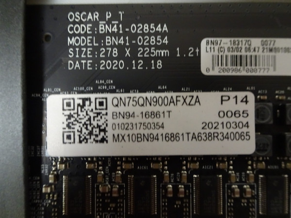 Samsung QN75QN90BAFXZA Main Board BN94-16861T