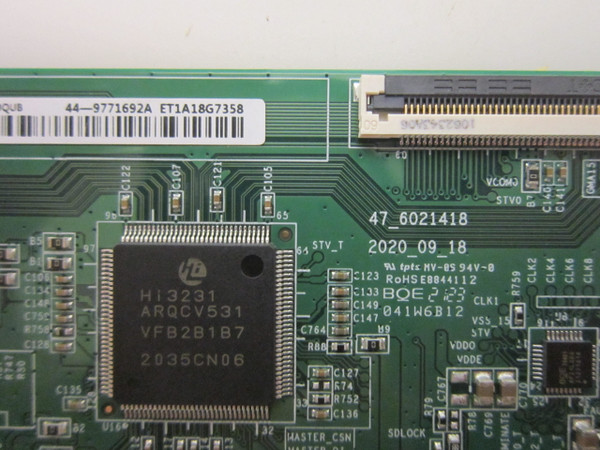 RCA RTU5540-B T-Con Board 47-6021418