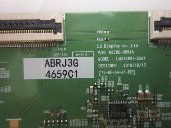 LG 32MU99-W T-Con Board 6871L-4659C