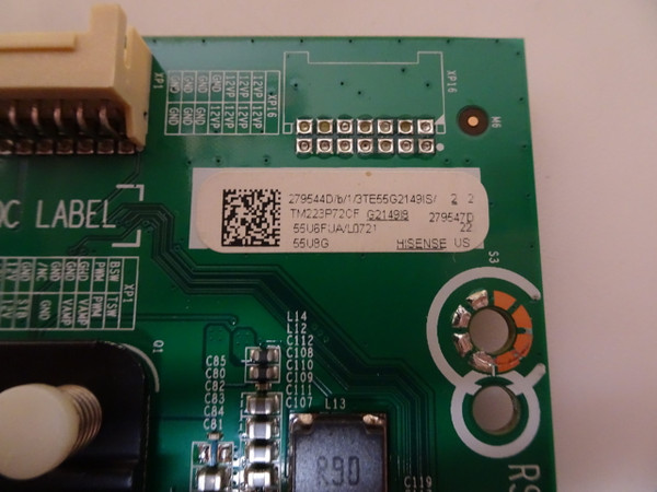 Hisense 55U8G Main Board 279544D