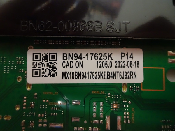 Samsung QN50Q80BAFXZA Main Board BN94-17625K