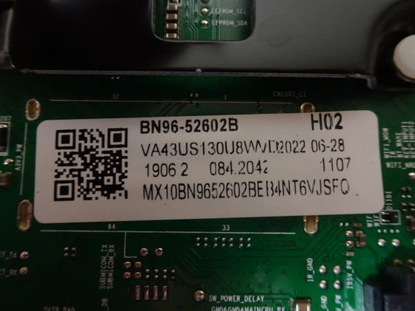 Samsung UN43TU7000FXZA Main Board BN96-52602B