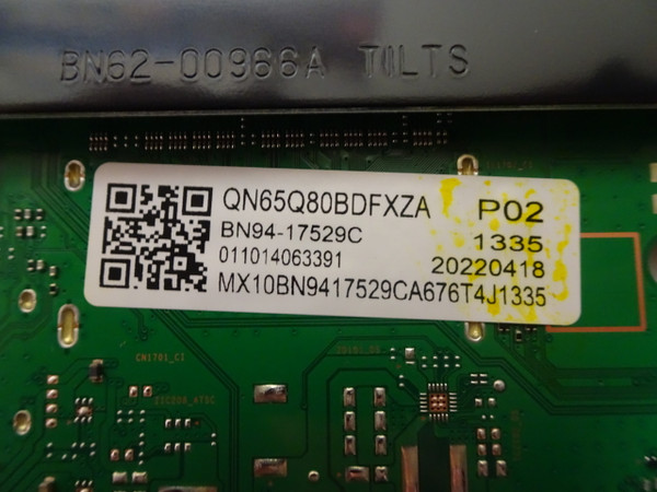Samsung QN65Q80BDFXZA Main Board BN94-17529C
