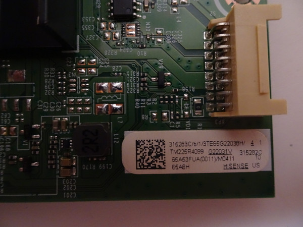 Hisense 65A6H Main Board 315283C