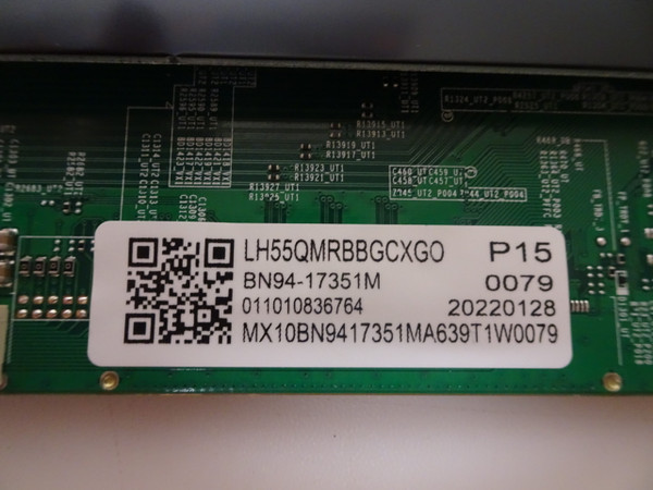 Samsung LH55QMRBBGCXGO Main Board BN94-17351M