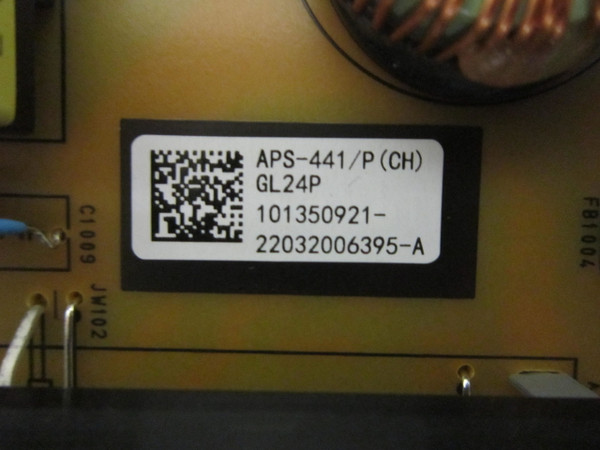 Sony KD-65X85K Power Board 1-013-509-21