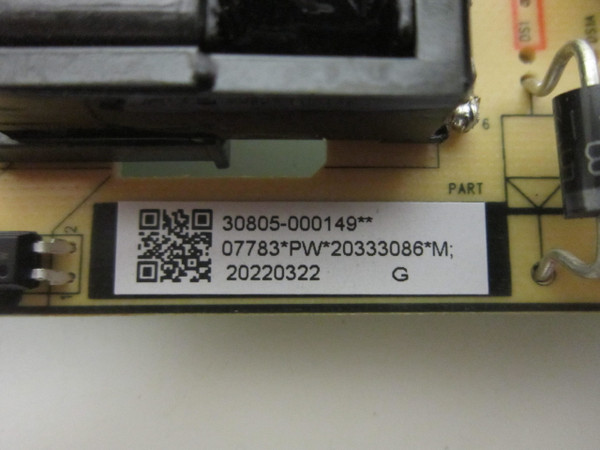 TCL 55S455 Power Board 30805-000149