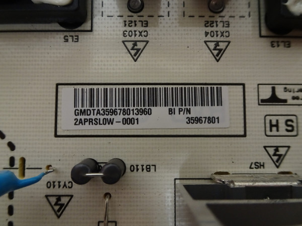 LG OLED77C2PUA.DUSQLJR Power Board EAY35967801