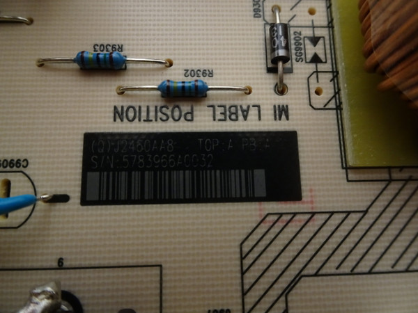 Philips 86BDL3550Q/00 Power Board J2460AA8