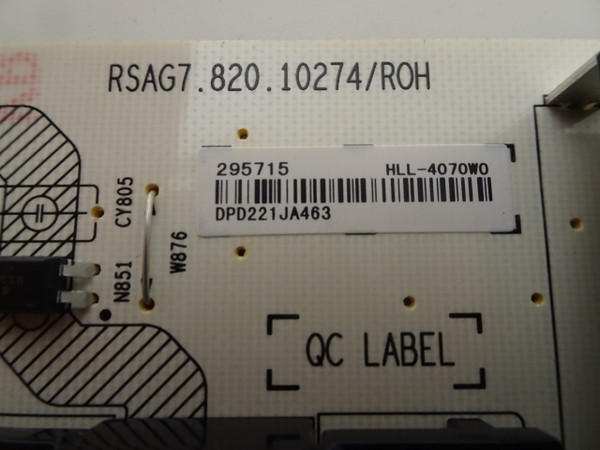 Hisense 75U6G Power Board 295715