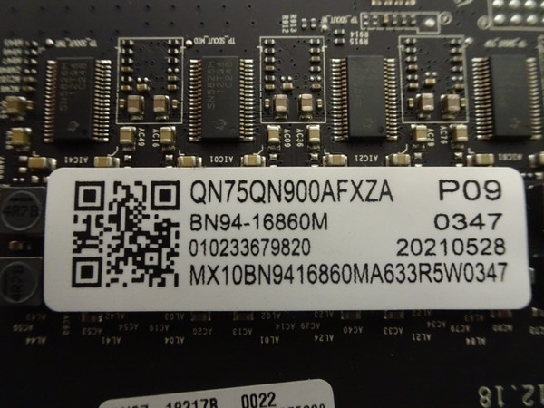 Samsung QN75QN900AFXZA Main Board BN94-16860M