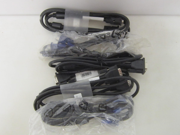 Universal Universal Assorted Lot of 5 Generic VGA Cables VGACABLE-5PK